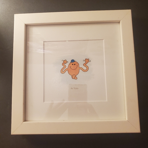 Limited edition Mr. Tickle framed art with coa - Picture 1 of 12